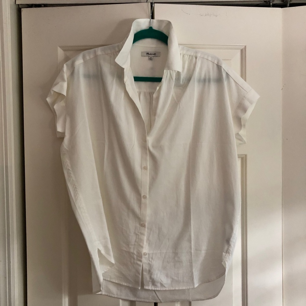 Madewell White Central Shirt XS
